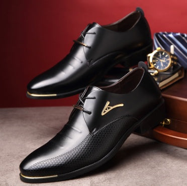 Luxury Men's Patent Leather Oxford Formal Shoes 👞✨