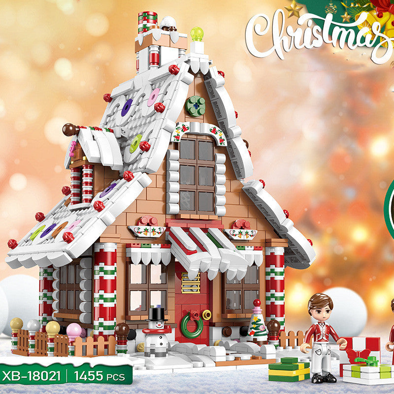 Christmas Castle Music Box Building  | Block Toys