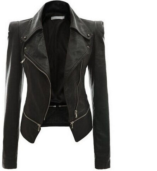 Women Motorcycle leather jacket | To Look Elegant, And With Presence.