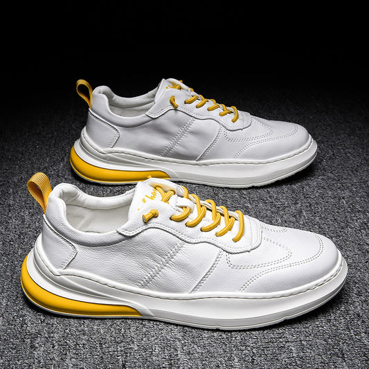Board Sports Teen Casual Tide Shoes | Soft Leather Sneakers
