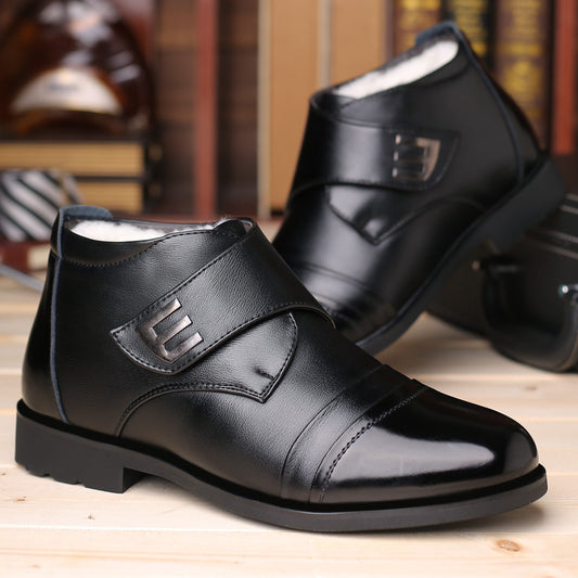 Men's Leather Business Black Or Brown Dress Shoes For Business Office