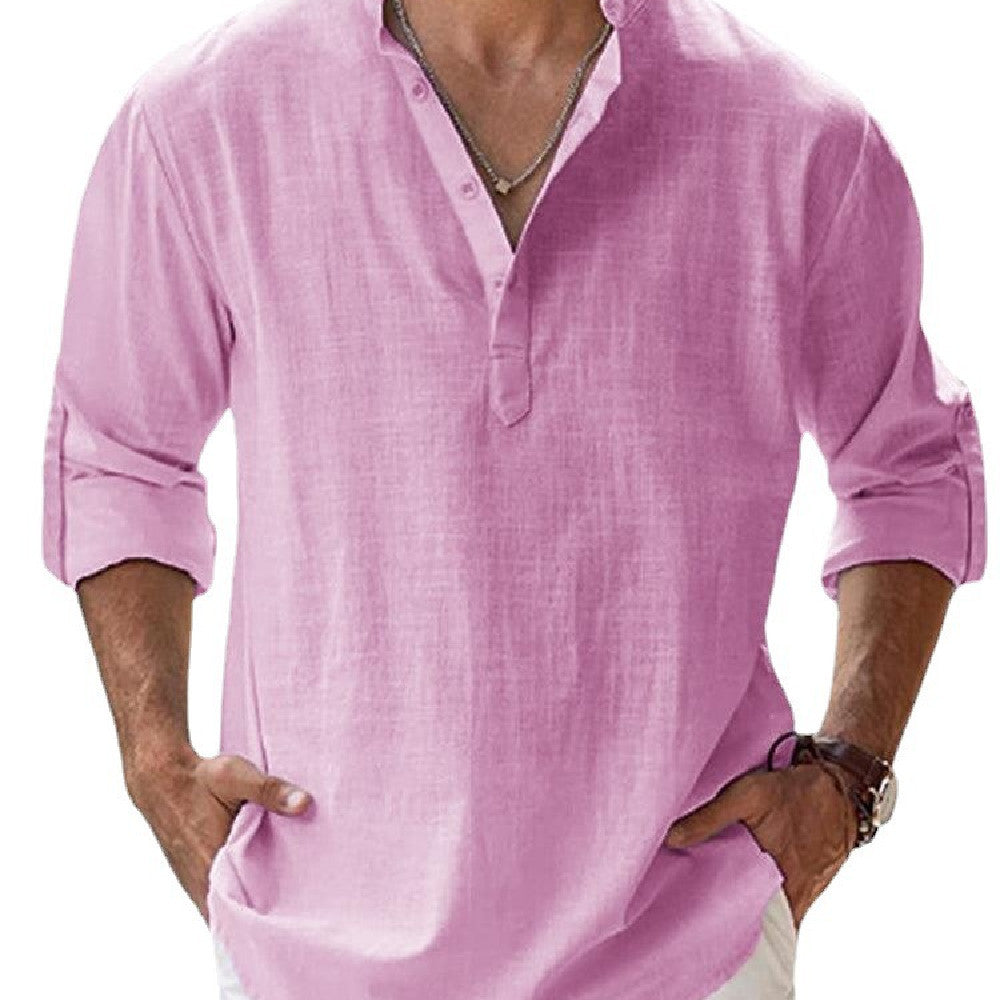 Comfortable and Stylish Long Sleeve Shirt for Men