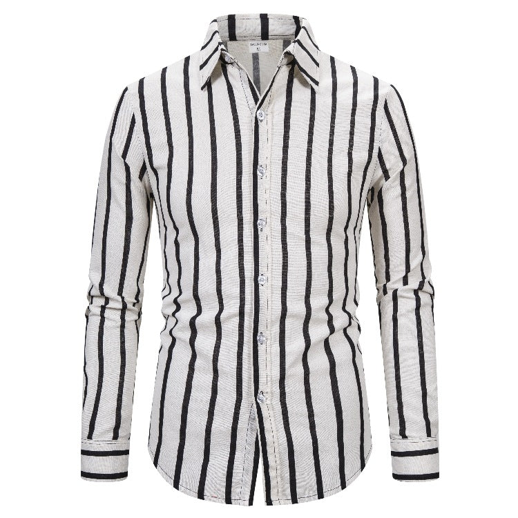 Stylish Men's Long Sleeve Shirt