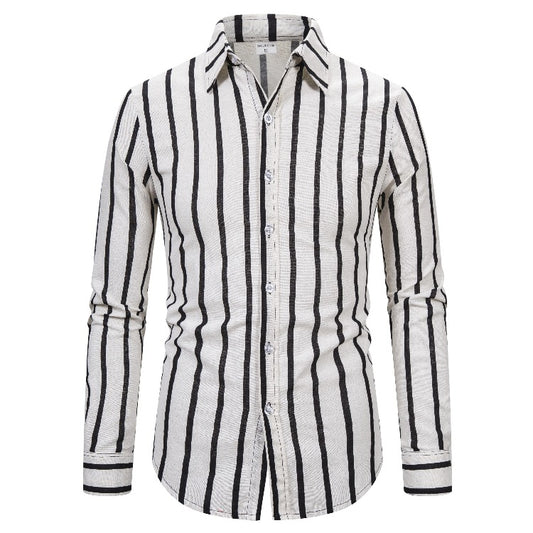Stylish Men's Long Sleeve Shirt