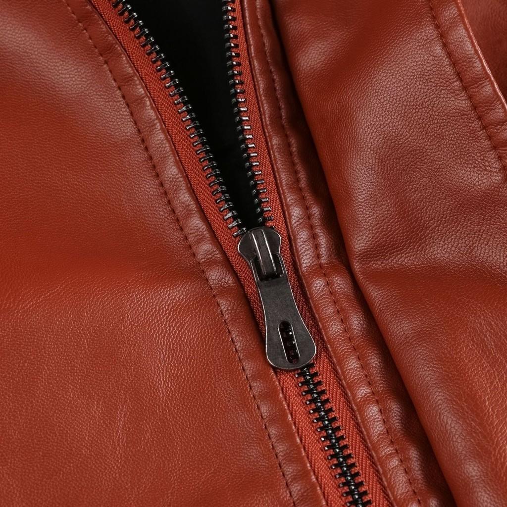 Thin Leather Motorcycle Jacket