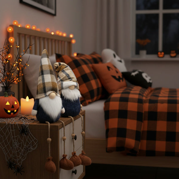 3PCS Set Christmas Gnomes Decorations Harvest & Thanksgiving Home Table Ornaments