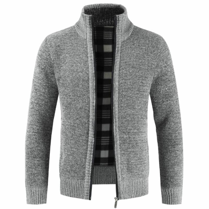 Men's sweater coat
