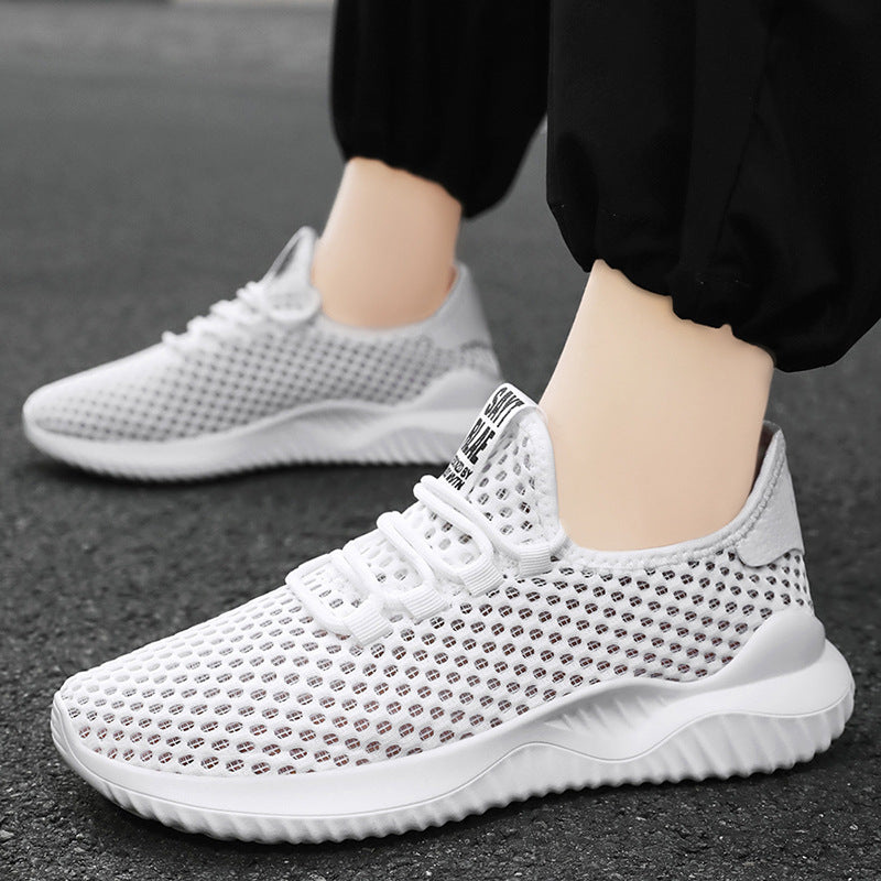 Men Light Running Casual Mesh Surface Sneakers