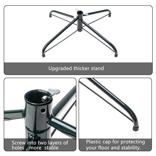 Green Spray White Christmas Tree | Approximately 6 feet