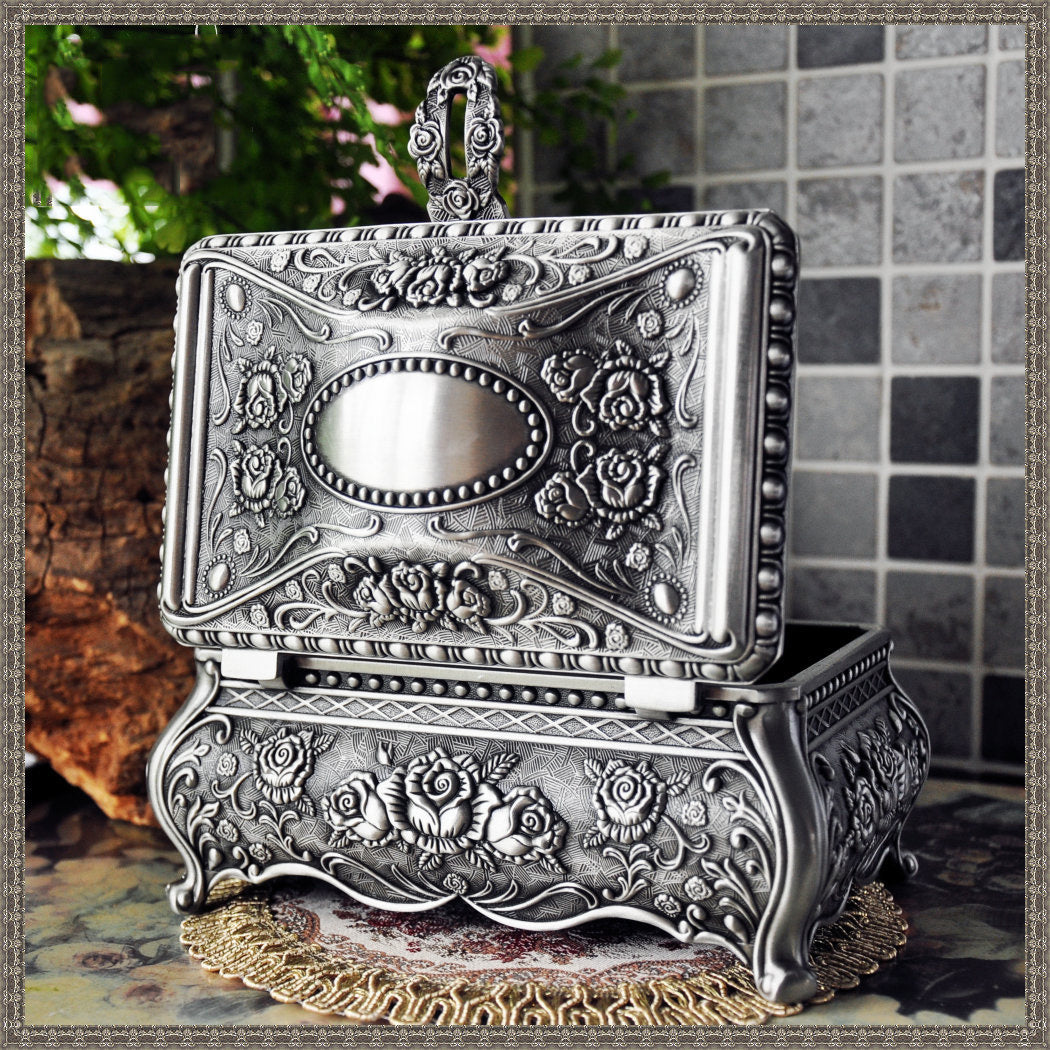 Vintage Jewelry Box - Reflects Art, Culture, and Society