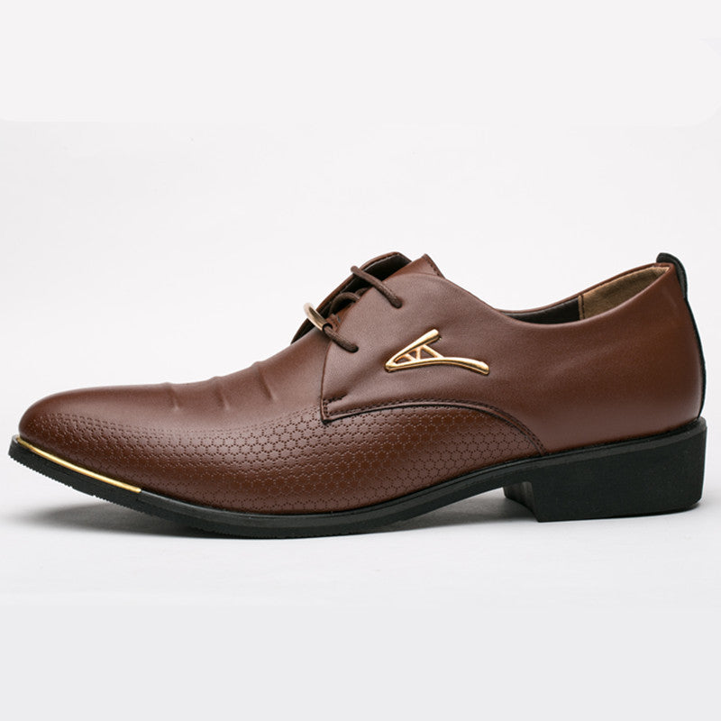 Luxury Men's Patent Leather Oxford Formal Shoes 👞✨