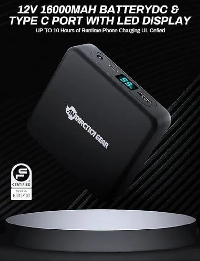 Heated Jacket for Men – Soft Shell Warmth for Any Weather | WATER-RESISTANT SOFT SHELL MATERIAL