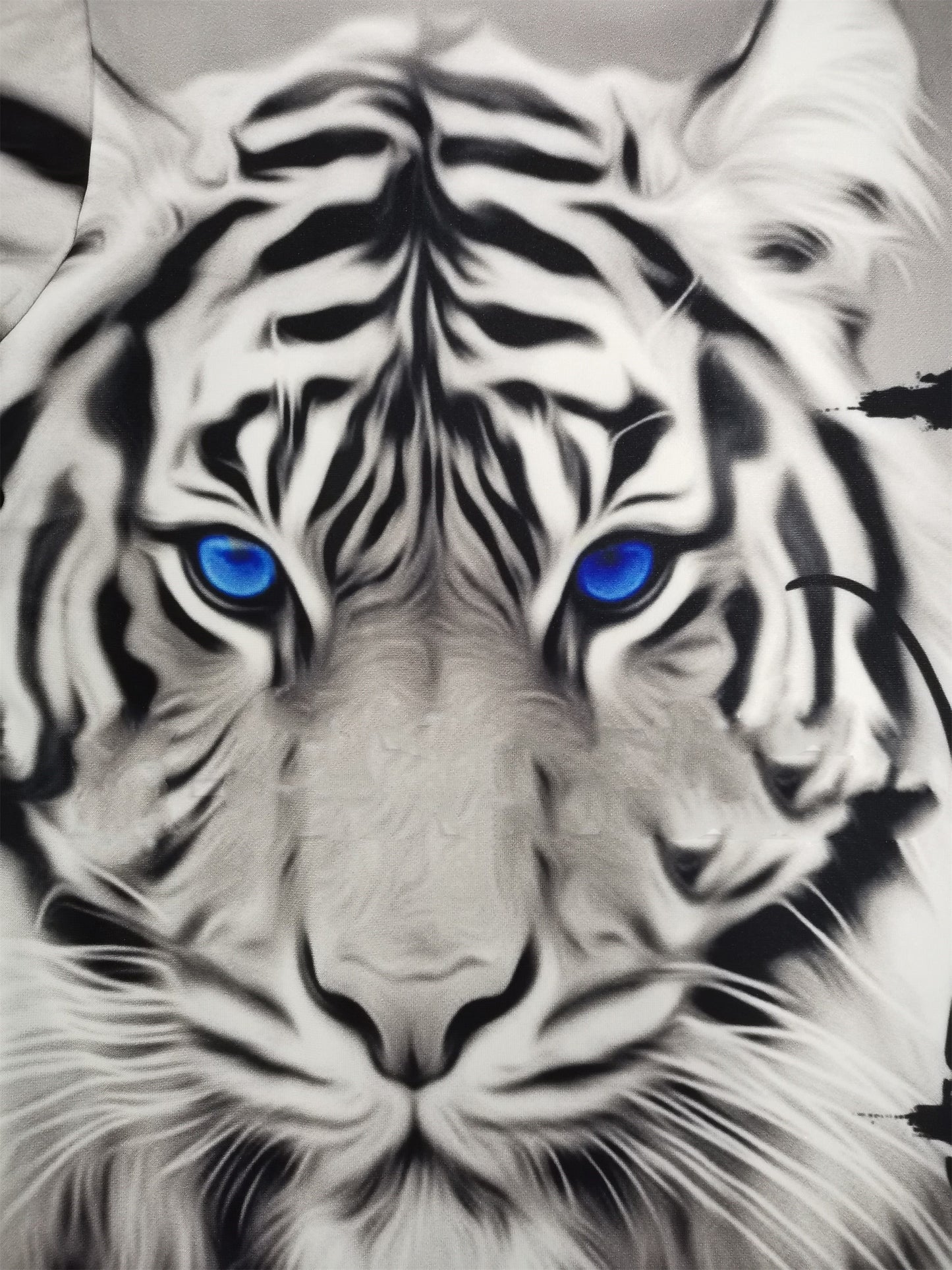 Cool White Tiger 3D All Over Print Hoodie 🐅❄️