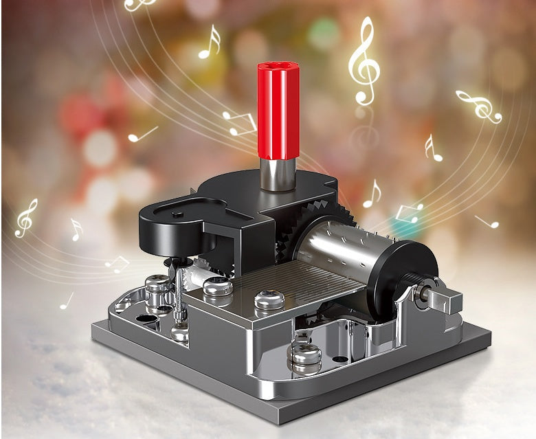 Christmas Castle Music Box Building  | Block Toys