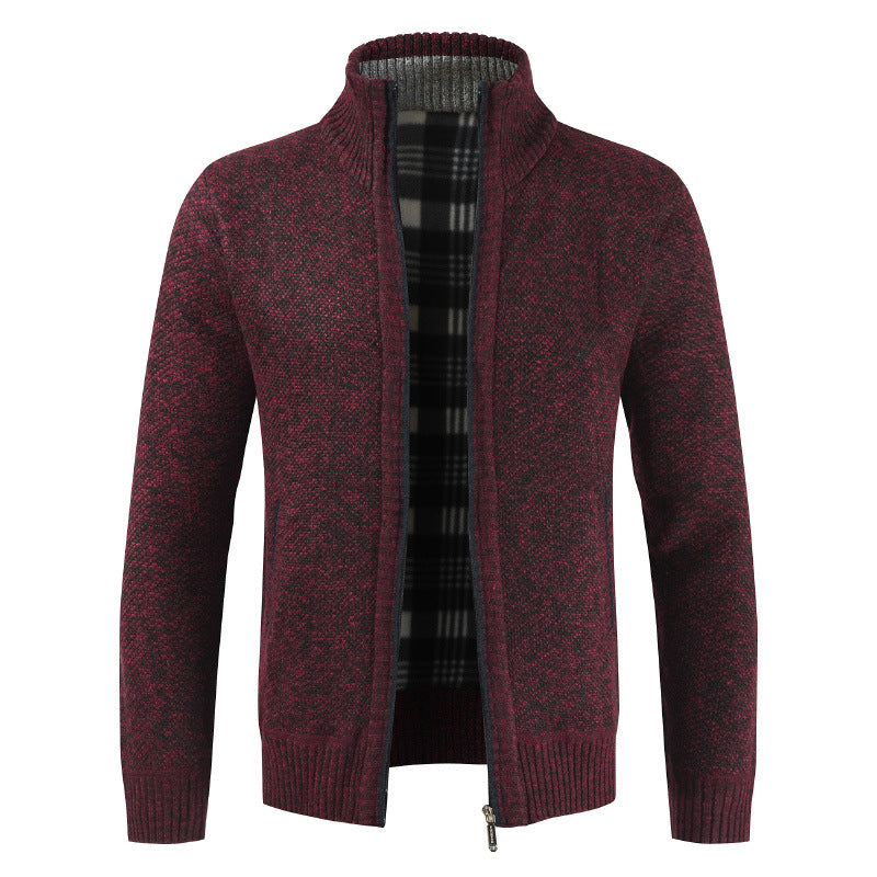 Men's sweater coat