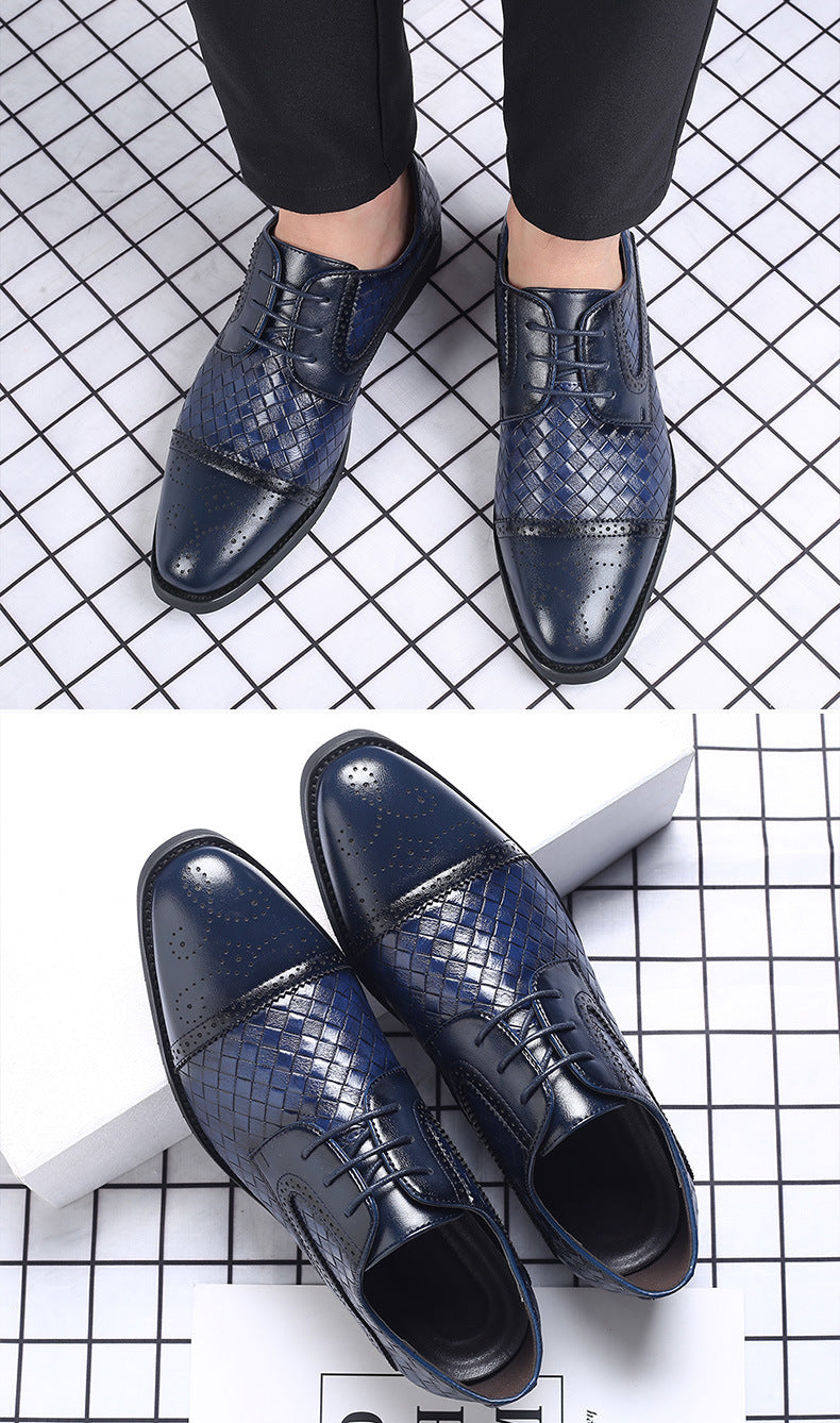 Men's Trendy Business Casual Leather Shoes