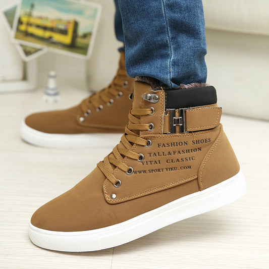 DEKABR Hot Men Shoes | Fashion Warm Fur Winter Boots