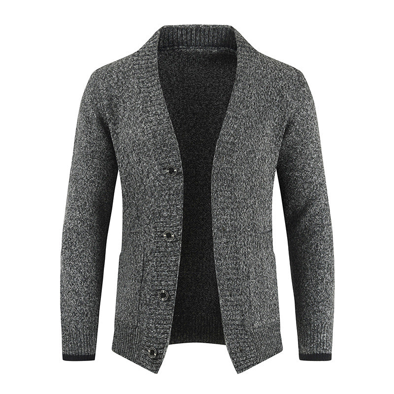 Elegant Slim Fit Button Cardigan Cotton Coat
