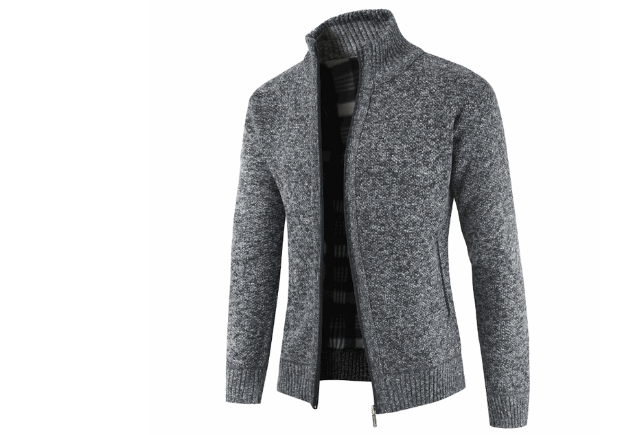 Men's sweater coat