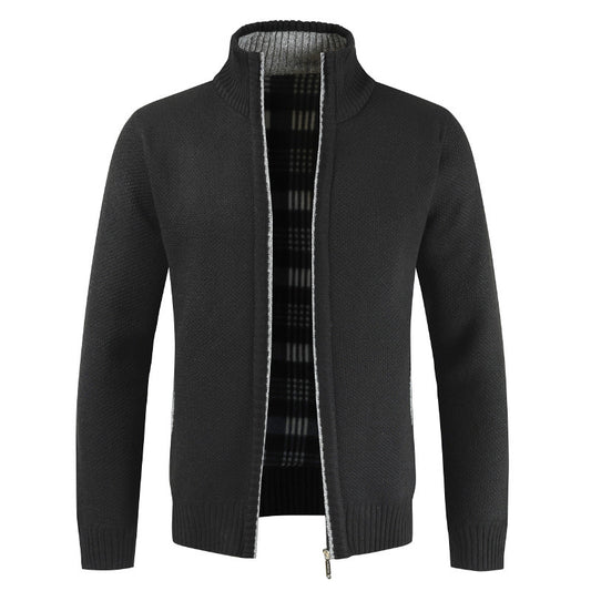 Men's sweater coat