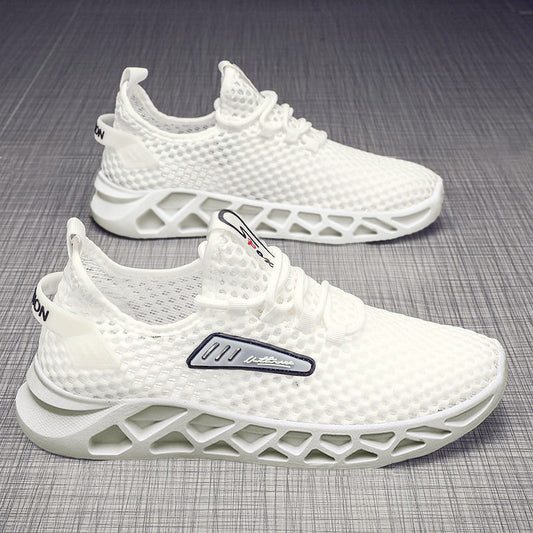 Men Mesh Breathable Hollow Casual Sports Shoes