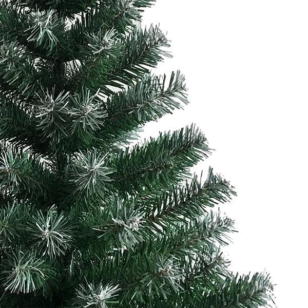 Green Spray White Christmas Tree | Approximately 6 feet