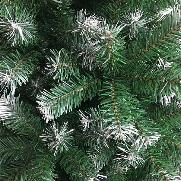 Green Spray White Christmas Tree | Approximately 6 feet