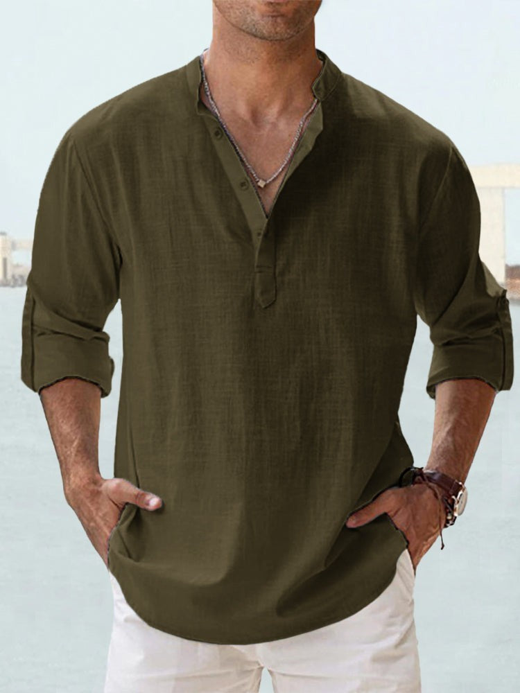 Comfortable and Stylish Long Sleeve Shirt for Men
