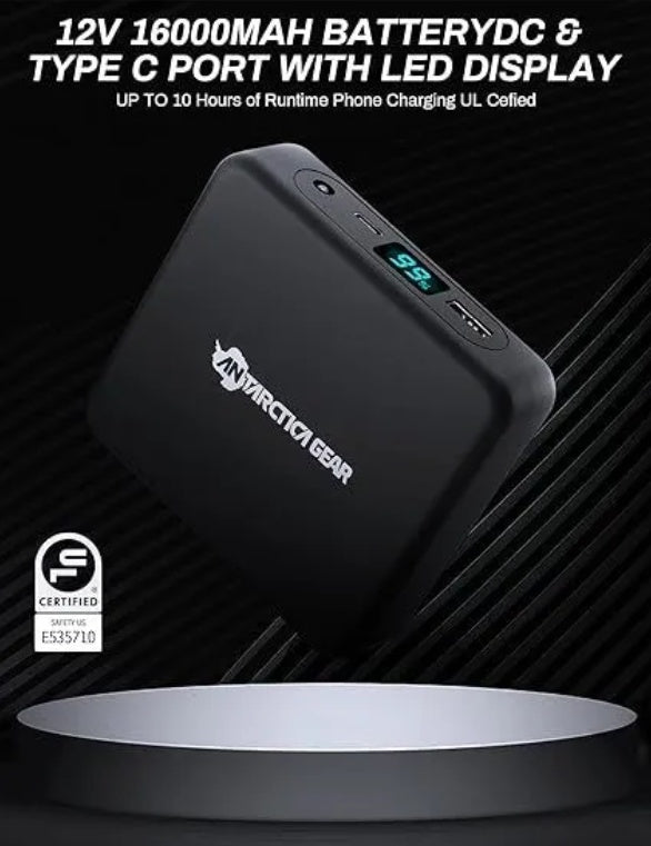 Heated Jacket for Men – Soft Shell Warmth for Any Weather | WATER-RESISTANT SOFT SHELL MATERIAL