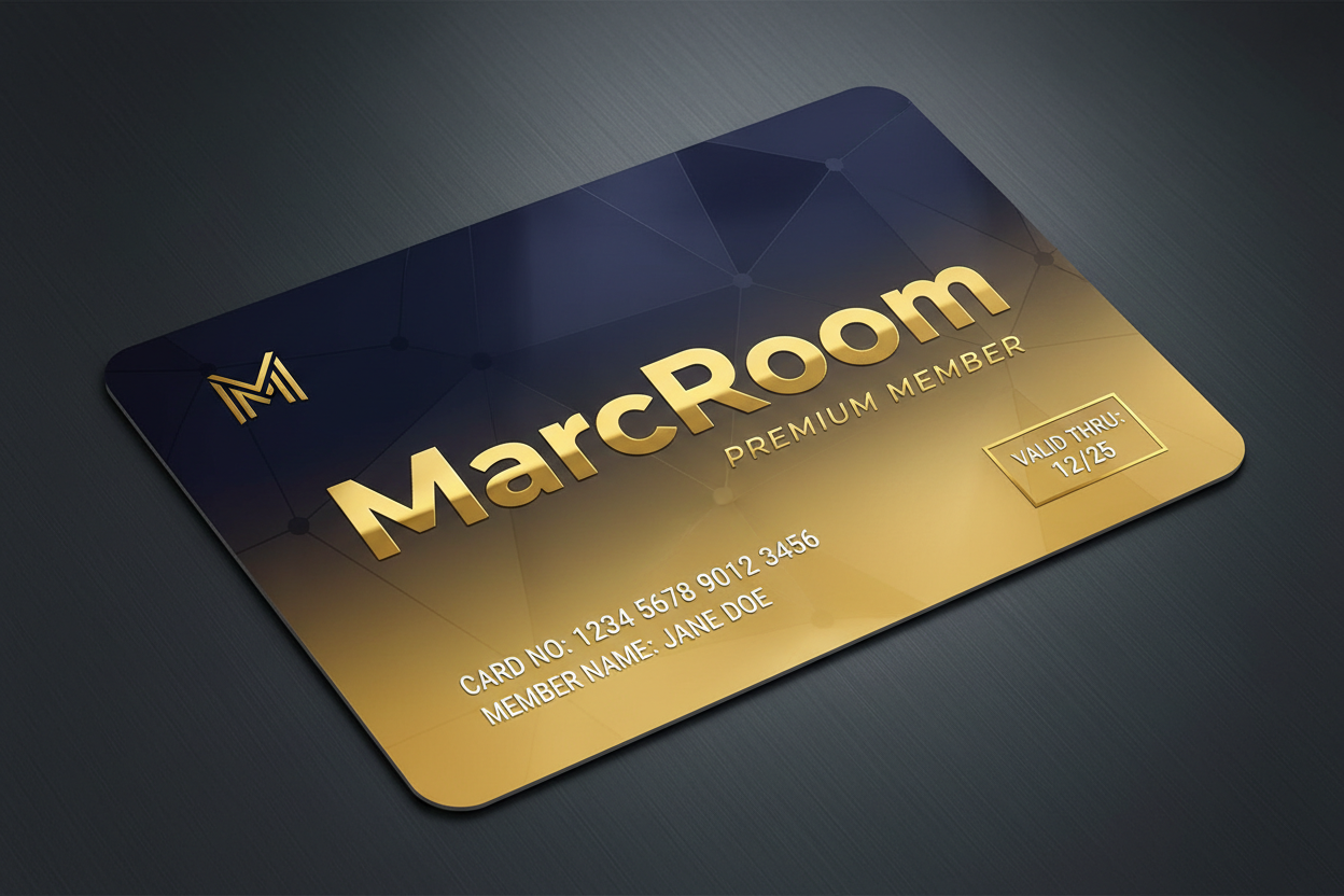 Membership Card for MarcRoom Store