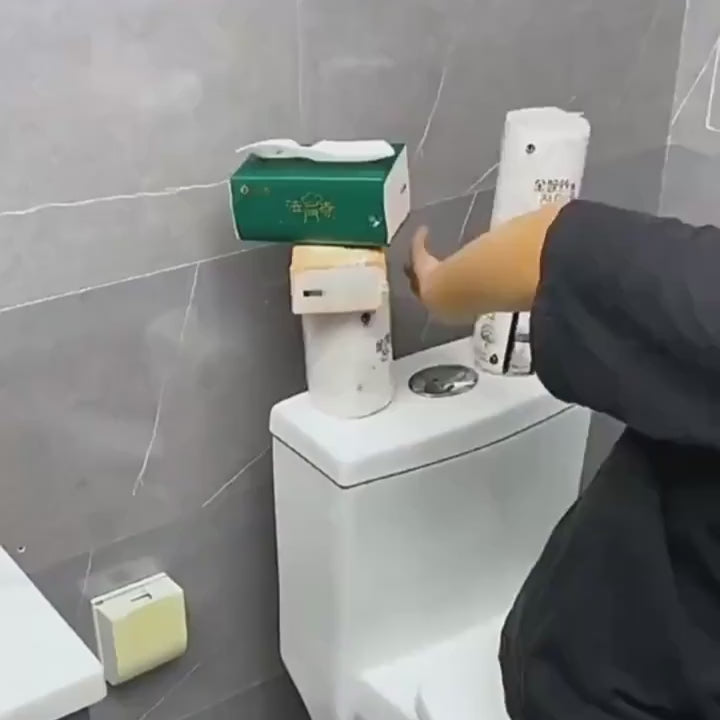 1pc WallMounted Toilet Paper Holder PunchFree Storage Container For Toilet Tissue Tissue Basket And Toilet Roll Paper Convenient And Stylish Bathroom Accessory