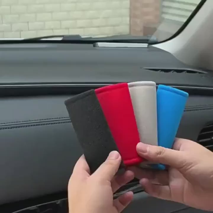 4pcs Universal Car Handle Covers Soft Protective Cover Car Roof Handle Cover Car Interior Accessories For All Cars