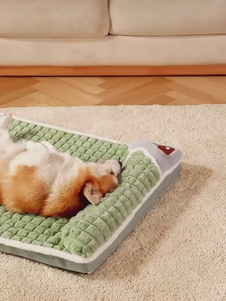 1pc Dog Mat Four Seasons Universal Kennel Sleeping Nest With Winter Removable And Washable Floor Mat Dog Sleeping Mat Pet Soft Spine Protection
