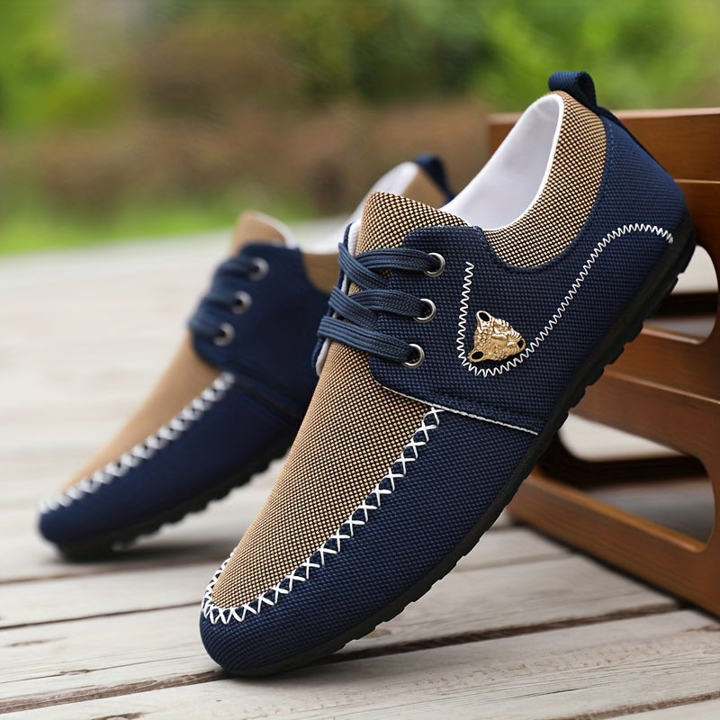 Mens Derby Sneakers Stylish and Breathable Casual Walking Shoes